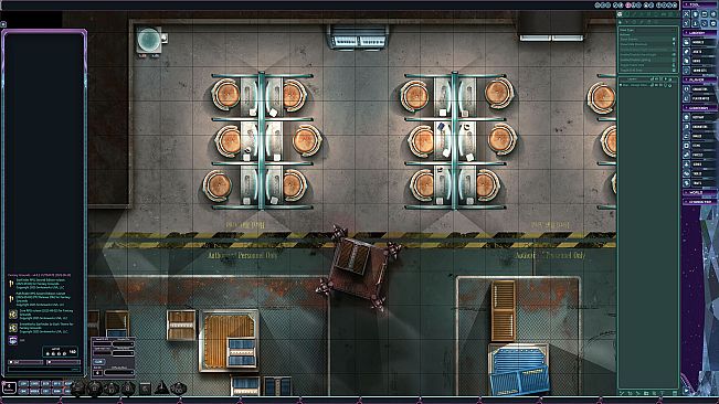 Fantasy Grounds - Starfinder 2 RPG - Flip-Mat: Garage Warehouse