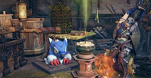 Monster Hunter Rise - "Stuffed Lunagaron" Hunter layered weapon (Switch Axe)