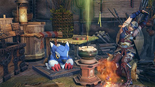 Monster Hunter Rise - "Stuffed Lunagaron" Hunter layered weapon (Switch Axe)