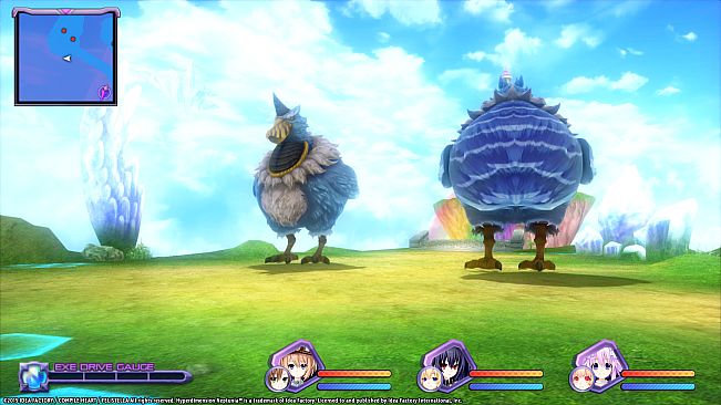 Hyperdimension Neptunia Re;Birth1 Giant Island Dungeon