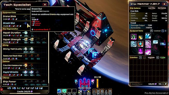 Reality Break - Ship Types