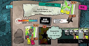 Lucky Punk: a push your luck Deckbuilder