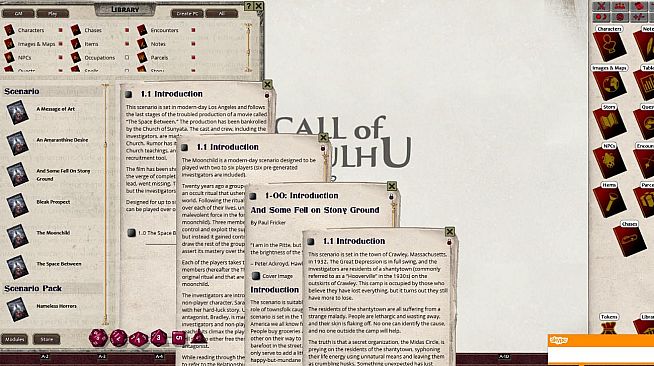 Fantasy Grounds - Nameless Horrors (CoC7E)