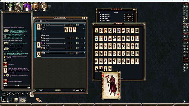 Fantasy Grounds - Fantasy Companion Action Deck (SWADE)