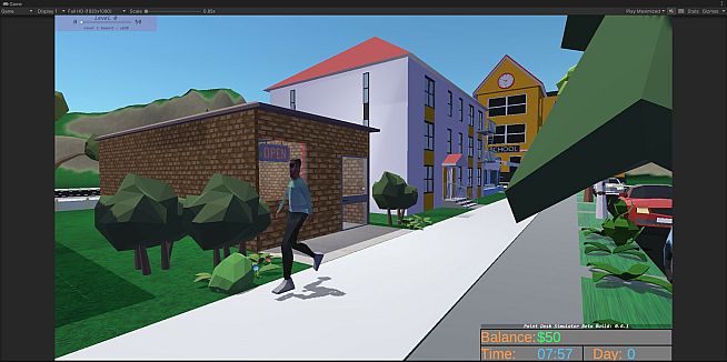 Paint Desk Simulator