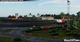 X-Plane 12 Add-on: Aerosoft - Society Islands XP - Bora Bora & Leeward Islands