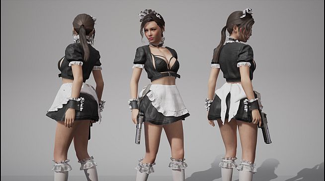 The Killing Antidote - Maid Costume Pack