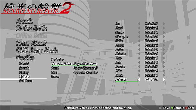 Senko no Ronde 2 - Voice Pack