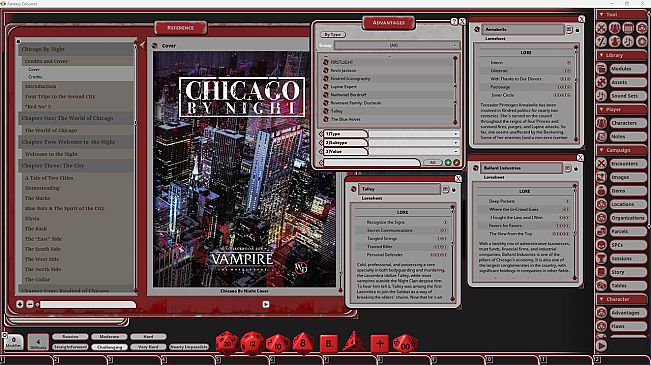 Fantasy Grounds - Vampire: The Masquerade 5th Edition Chicago By Night