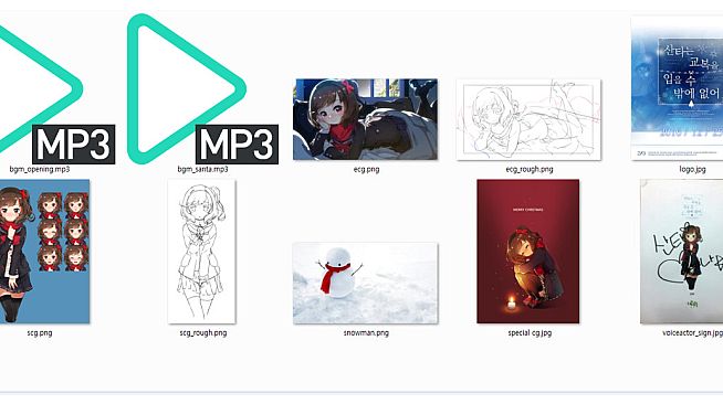 Adolescent Santa Claus OST And ART