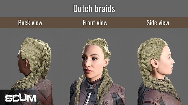 SCUM Female Hair Pack