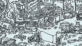 Hidden Cats In Amusement Park