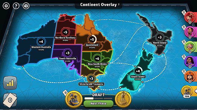RISK: Global Domination - Countries & Continents 2 Map Pack