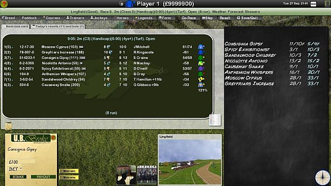 Starters Orders Classic Horse Racing