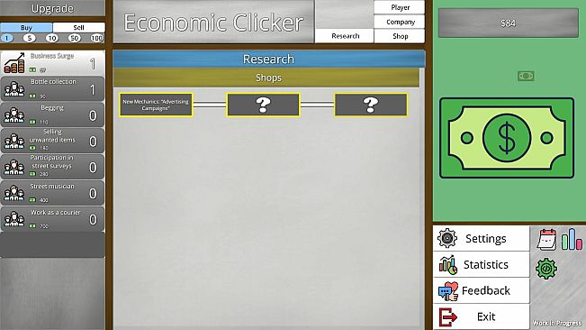 Economic Clicker