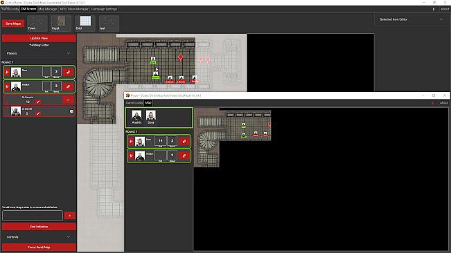 Dudes on a Map: Virtual Grid Paper