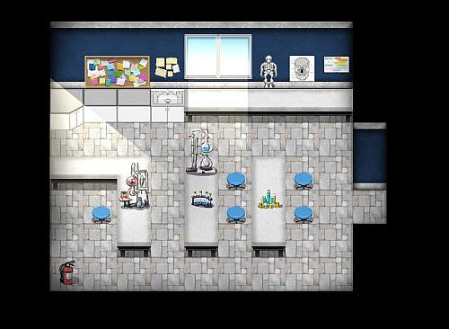 RPG Maker MZ - KR High School Tileset