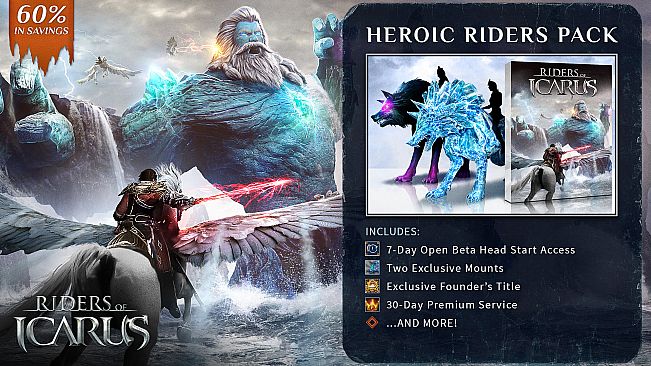 Riders of Icarus: Heroic Riders Pack