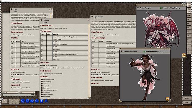 Fantasy Grounds - Ultimate Bestiary: The Dreaded Accursed