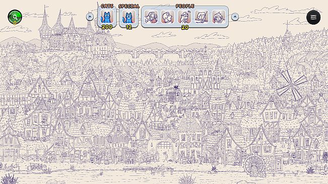 Hidden Cats in Spooky Village