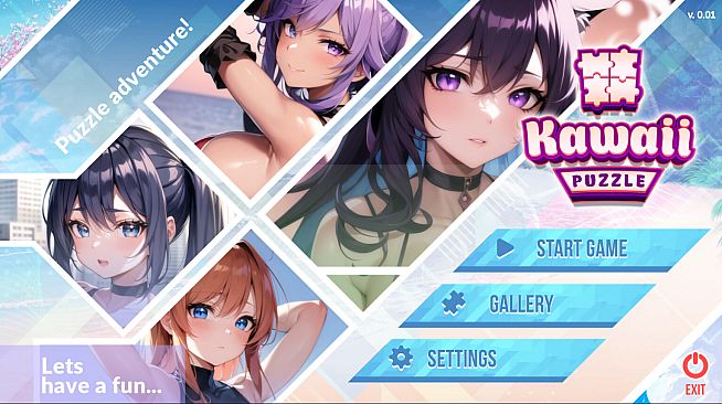 Kawaii Puzzle: Girl Adventure