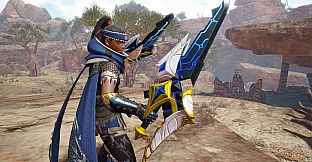 Monster Hunter Rise - "Lost Code: Rah" Hunter layered weapon (Dual Blades)