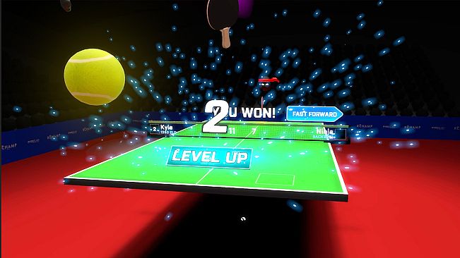 PyroSlam: VR Table Tennis