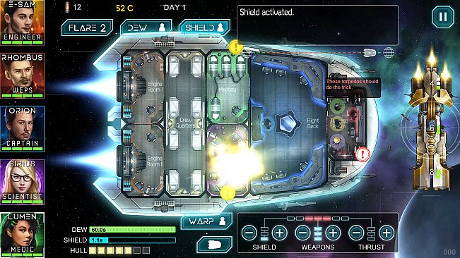 Heliconian - Starship Crew Control