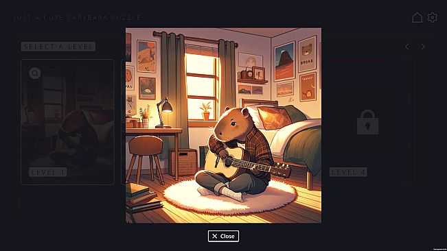 Just a Cute Capybara Puzzle