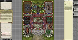 Fantasy Grounds - Pathfinder RPG - GameMastery Flip-Mat - Classic Pathfinder Lodge