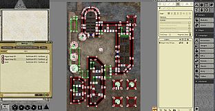 Fantasy Grounds - Pathfinder RPG - Pathfinder Flip-Mat - Bigger Keep