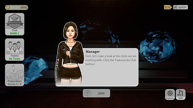 Taekwondo Demonstration Team Simulator