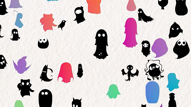 Doodle Harmony Ghosts