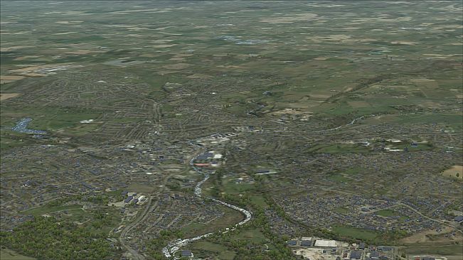 FSX Steam Edition: VFR Real Scenery NexGen 3D - Vol. 1: Southern England and South Wales Add-On