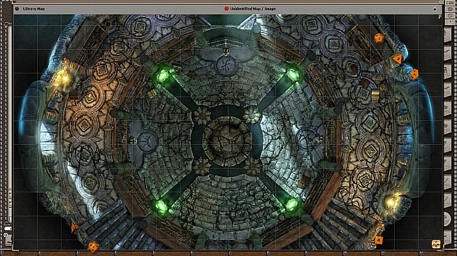 Fantasy Grounds - Black Scroll Games - The Keeper of Realms (Map Pack)