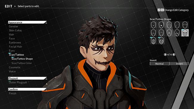 DAEMON X MACHINA - Outer Facial Features Bundle 1
