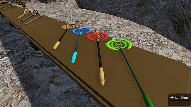 GameGuru MAX Low Poly Asset Pack - Mage Weapons: Melee