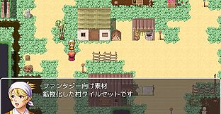 RPG Maker MV - Fantasy crystallized village Tileset