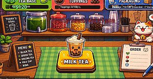 Daily Brew Idle: Milk Tea Tycoon