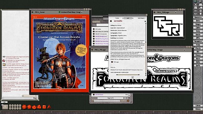 Fantasy Grounds - D&D Classics: FRC2 Curse of the Azure Bonds (1E) (2E)