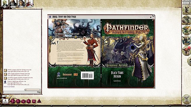 Fantasy Grounds - Pathfinder RPG - Strange Aeons AP 6: Black Stars Beckon (PFRPG)