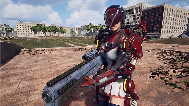 EARTH DEFENSE FORCE: IRON RAIN - Creation parts: Pale Wing