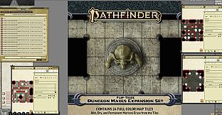 Fantasy Grounds - Pathfinder RPG - Flip-Tiles - Dungeon Mazes Expansion