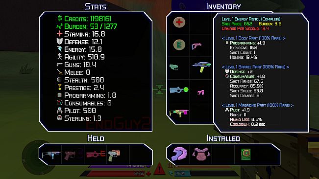 3089 -- Futuristic Action RPG