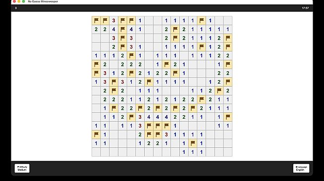 No Guess Minesweeper