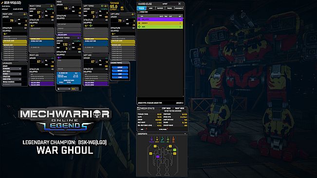 MechWarrior Online - Void Killer and War Ghoul Legendary Mech pack