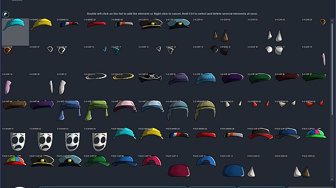 Emotes creator tool - Hats & Caps