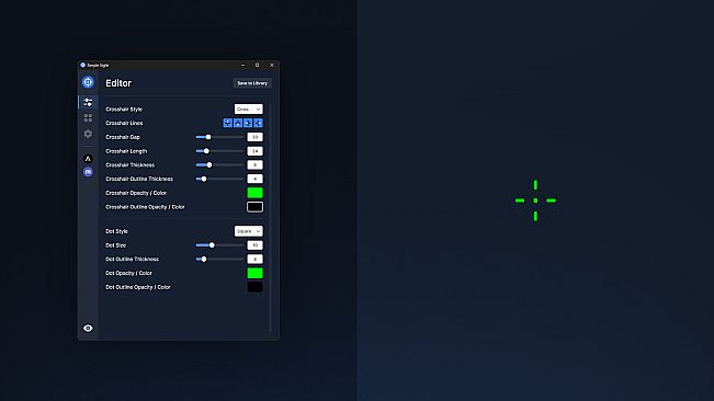 Simple Sight - Crosshair Overlay