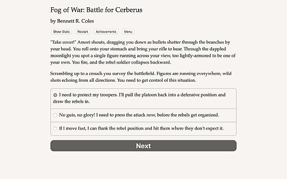 Fog of War: The Battle for Cerberus