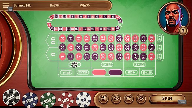 Hot Stakes Casino - American Roulette